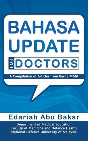 Bahasa Update for Doctors de Edariah Abu Bakar