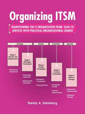 Organizing Itsm: Transitioning the It Organization from Silos to Services with Practical Organizational Change de Randy a. Steinberg