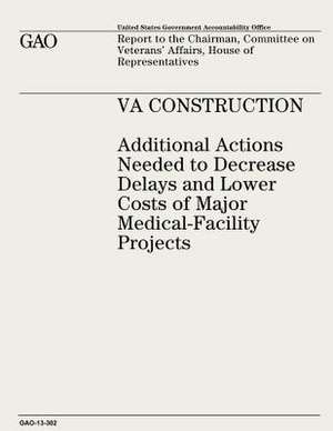 Va Construction de U. S. Government Accountability Office