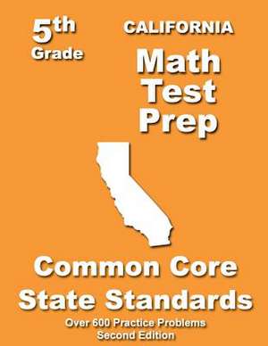 California 5th Grade Math Test Prep de Teachers' Treasures