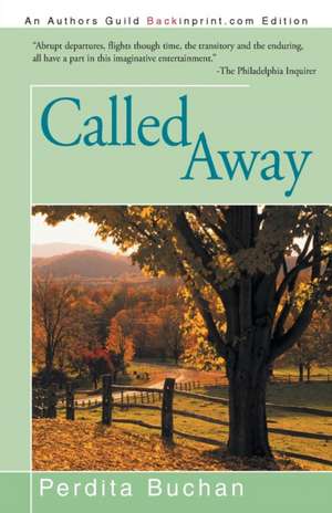 Called Away de Perdita Buchan