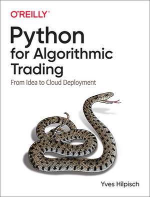 Python for Algorithmic Trading de Yves Hilpisch