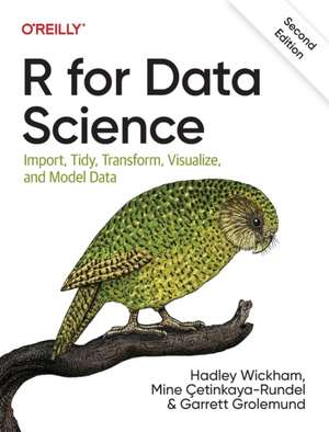 R for Data Science, 2e: Import, Tidy, Transform, Visualize, and Model Data de Hadley Wickham