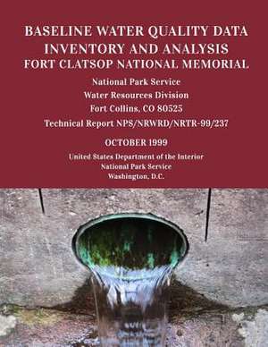 Baseline Water Quality Data Inventory and Analysis de Water Resources Division