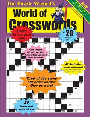 World of Crosswords No. 20 de The Puzzle Wizard