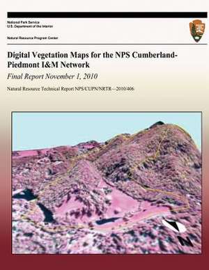 Digital Vegetation Maps for the Nps Cumberland- Piedmont I&m Network de National Park Service