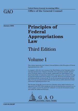 Principles of Federal Appropriations de Us General Accounting Office