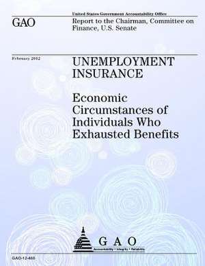 Unemployment Insurance de Government Accountability Office (U S )