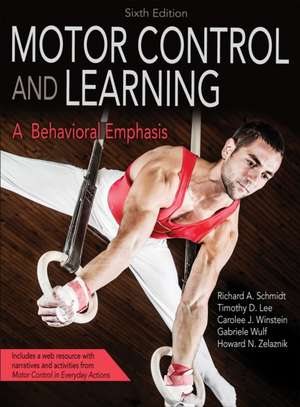 Motor Control and Learning – A Behavioral Emphasis de Richard A. Schmidt