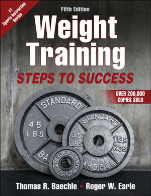 Weight Training de Thomas R Baechle