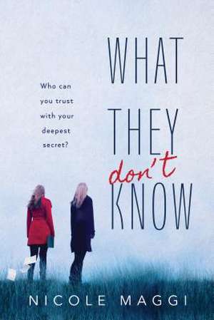 What They Don't Know de Nicole Maggi