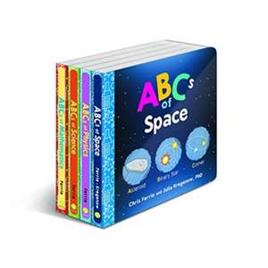 Baby University Abc's Board Book Set: Four Alphabet Board Books for Toddlers de Chris Ferrie