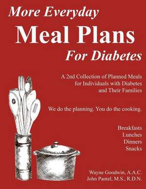 More Everyday Meal Plans for Diabetes de Wayne Goodwin