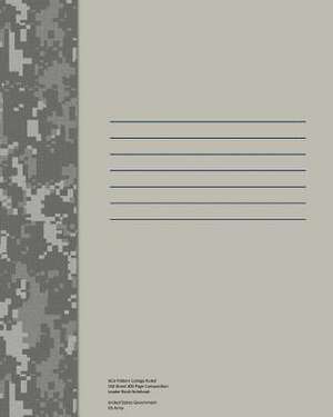 Acu Pattern College Ruled 150 Sheet 300 Page Composition Leader Book Notebook de United States Government Us Army