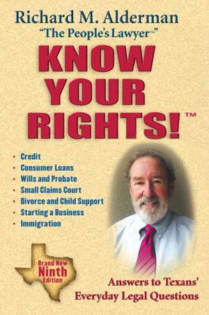 Know Your Rights! de Richard M. Alderman