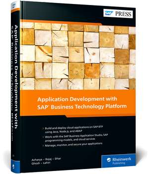 Application Development with SAP Business Technology Platform de Gairik Acharya