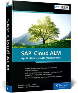 SAP Cloud ALM de Matthias Friedrich