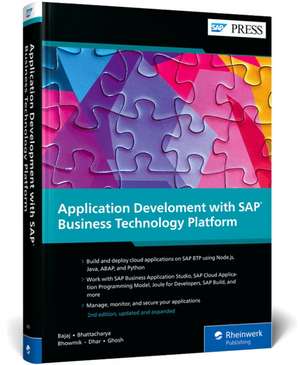 Application Development with SAP Business Technology Platform de Govind Bajaj
