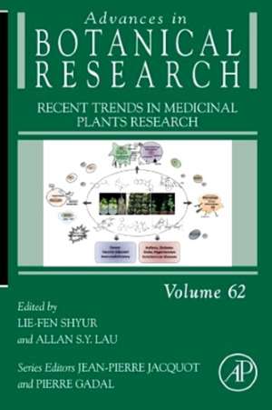 Recent Trends in Medicinal Plants Research de Lie-Fen Shyur