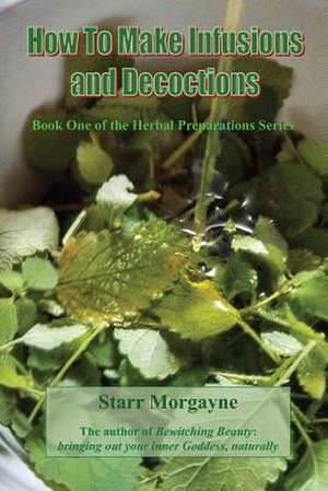 How to Make Infusions and Decoctions de Starr Morgayne