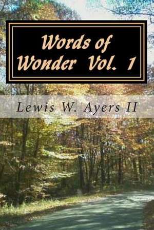 Words of Wonder Vol 1 de MR Lewis W. Ayers II