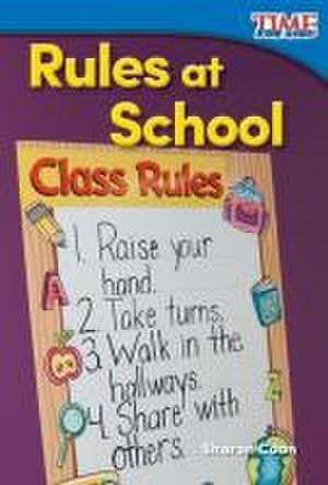 Rules at School de Sharon Coan