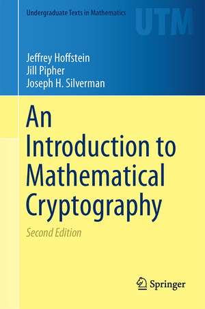 An Introduction to Mathematical Cryptography de Jeffrey Hoffstein