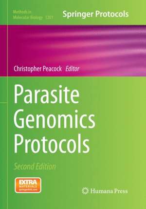 Parasite Genomics Protocols de Christopher Peacock