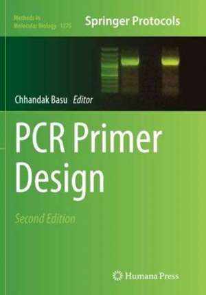 PCR Primer Design de Chhandak Basu