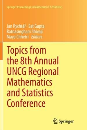 Topics from the 8th Annual UNCG Regional Mathematics and Statistics Conference de Jan Rychtář