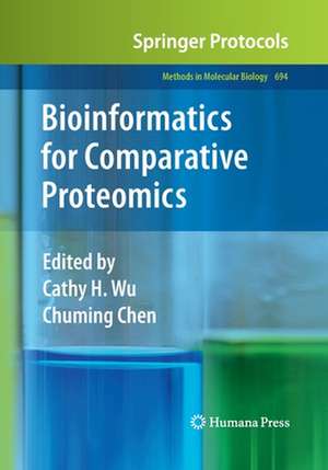 Bioinformatics for Comparative Proteomics de Cathy H. Wu