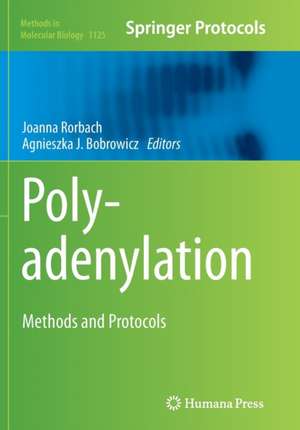 Polyadenylation: Methods and Protocols de Joanna Rorbach