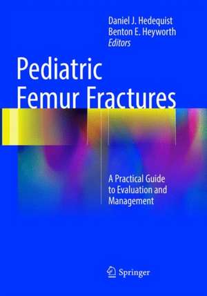 Pediatric Femur Fractures: A Practical Guide to Evaluation and Management de Daniel J. Hedequist