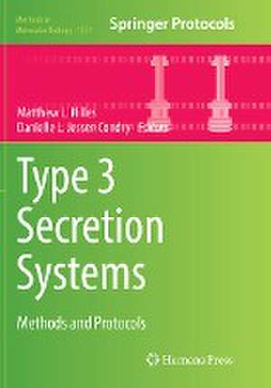 Type 3 Secretion Systems: Methods and Protocols de Matthew L. Nilles