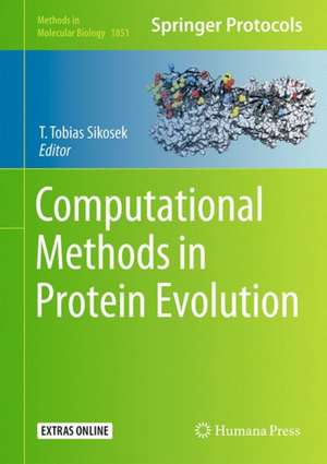 Computational Methods in Protein Evolution de Tobias Sikosek