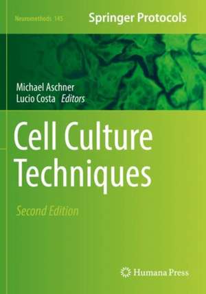 Cell Culture Techniques de Michael Aschner