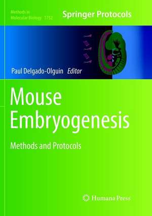 Mouse Embryogenesis de Paul Delgado-Olguin