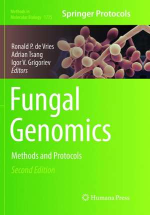 Fungal Genomics: Methods and Protocols de Ronald P. de Vries