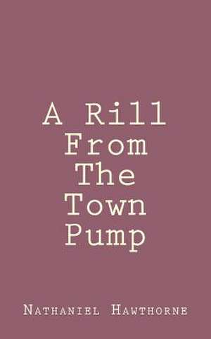A Rill from the Town Pump de Nathaniel Hawthorne