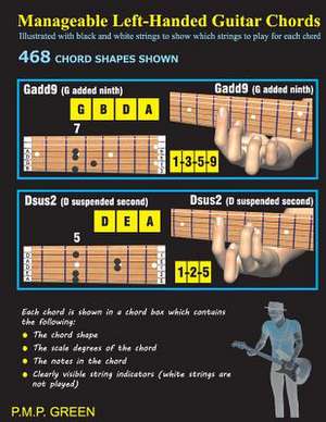 Manageable Left-Handed Guitar Chords de MR P. M. P. Green