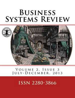 Business Systems Review - ISSN 2280-3866 de Business Systems Laboratory