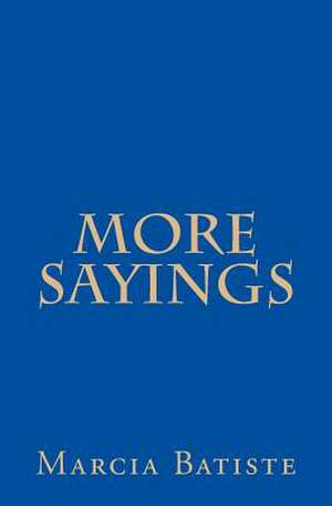 More Sayings de Wilson, Marcia Batiste Smith
