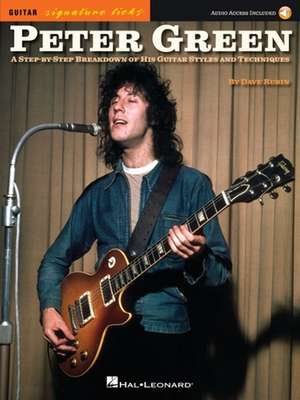 Peter Green - Signature Licks de Dave Rubin