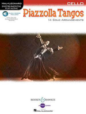 Piazzolla Tangos - Cello Instrumental Play-Along Book/Online Audio