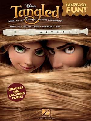 Tangled - Recorder Fun!: With Easy Instructions & Fingering Chart de Hal Leonard Publishing Corporation