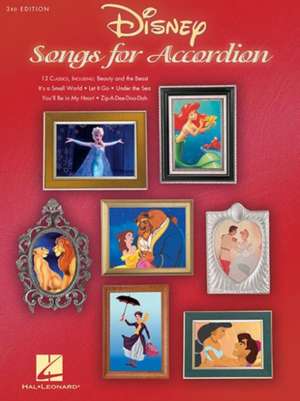 Disney Songs for Accordion de Hal Leonard Publishing Corporation