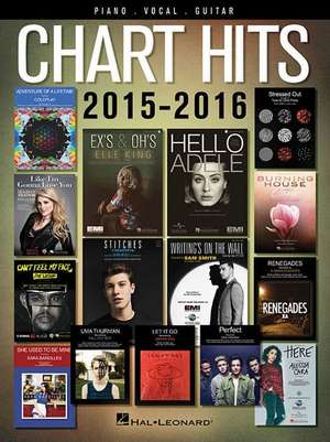 Chart Hits of 2015-2016 de Hal Leonard Publishing Corporation