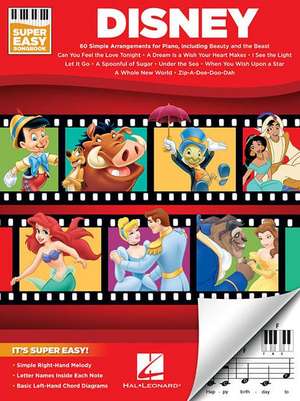 Disney - Super Easy Songbook de Hal Leonard Corp