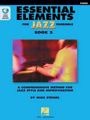 Essential Elements for Jazz Ensemble Book 2 - Piano de Mike Steinel