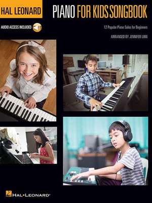 Hal Leonard Piano for Kids Songbook: 12 Popular Piano Solos for Beginners de Jennifer Linn